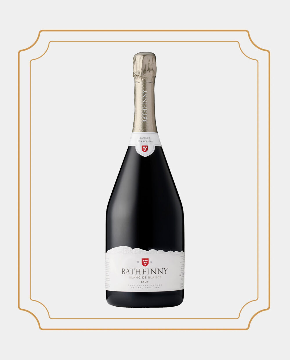 2018 Blanc de Blancs Magnum Photograph with Decorative Boarder